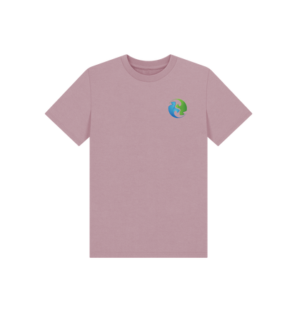 Mauve Printed Kids T-Shirt